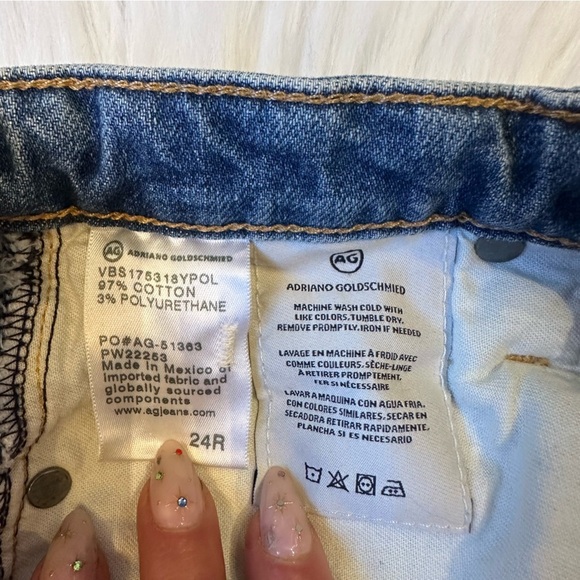 AG Isabelle High Rise Straight Crop Jeans - Picture 8 of 13